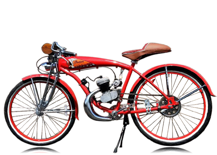 Gas engine bike