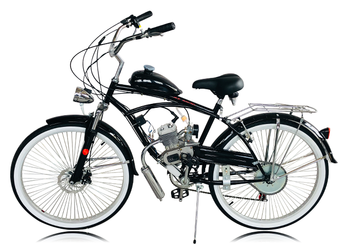 Gas engine bike